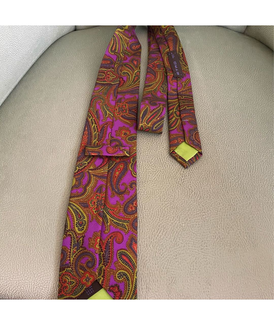 ETRO Мульти шелковый галстук, фото 2