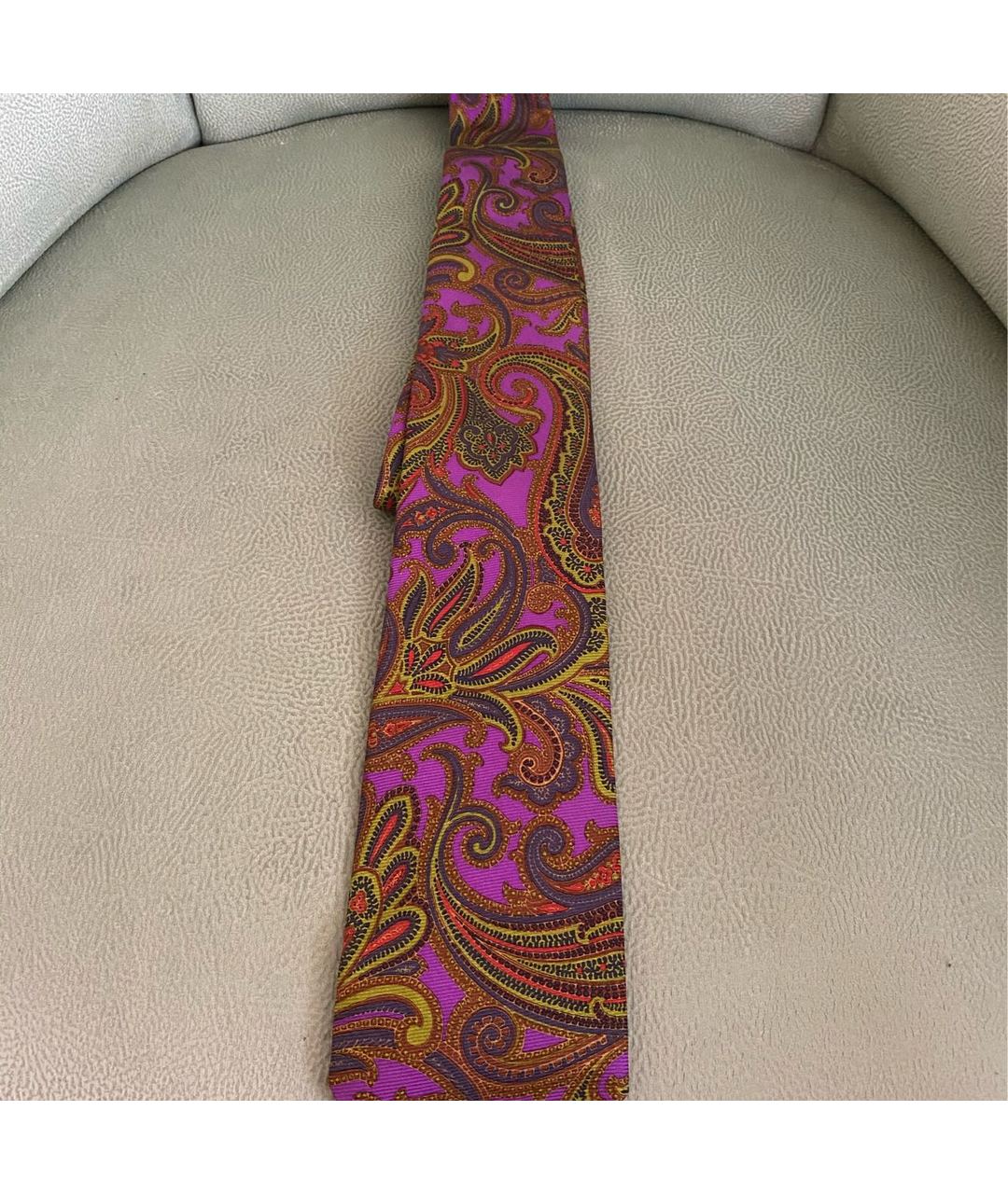 ETRO Мульти шелковый галстук, фото 4
