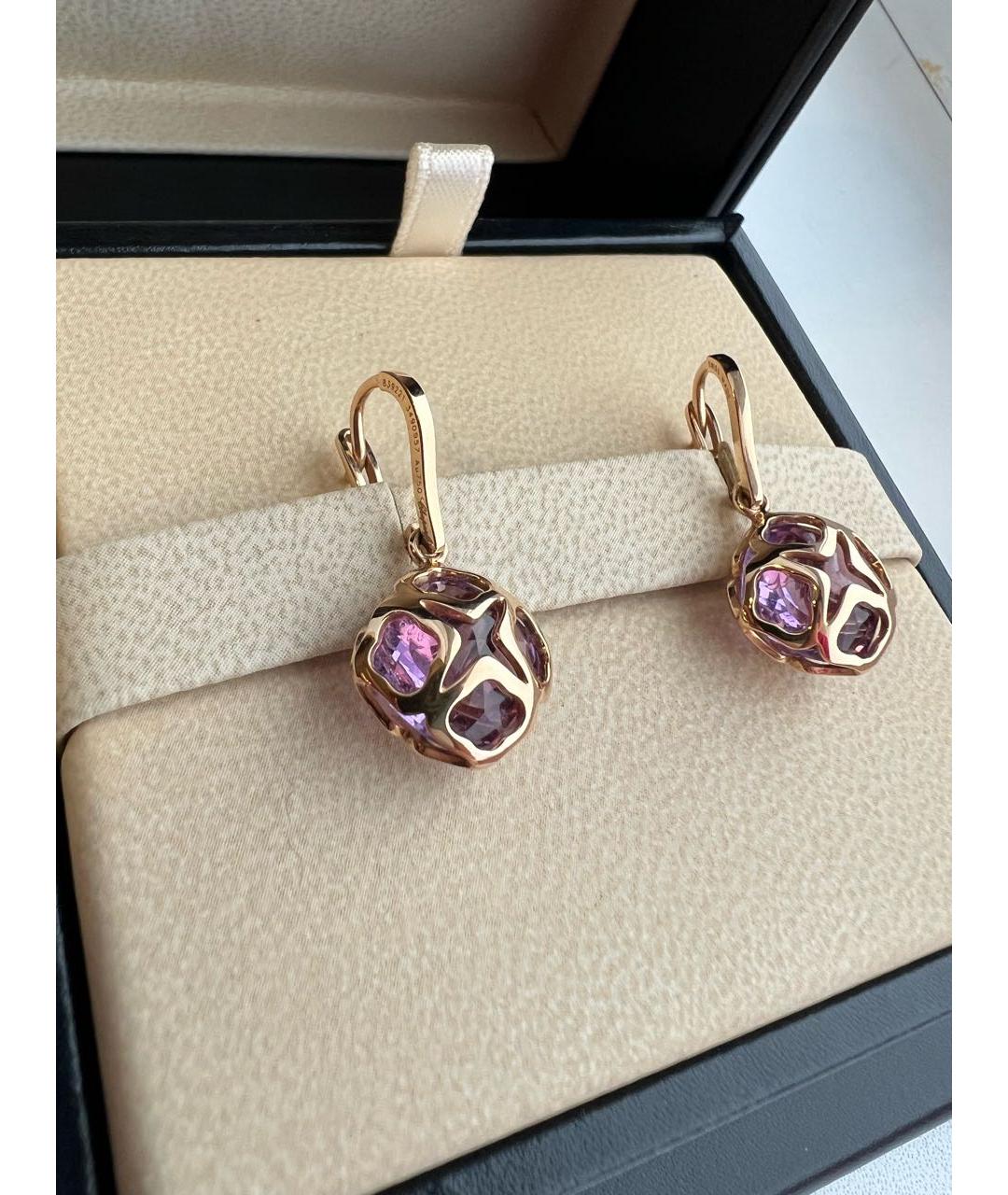 CHOPARD Розовые серьги из розового золота, фото 2