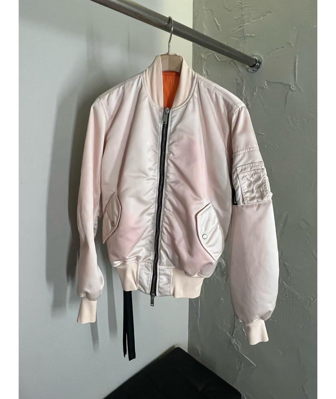 UNRAVEL PROJECT Розовая полиамидовая куртка, фото 8