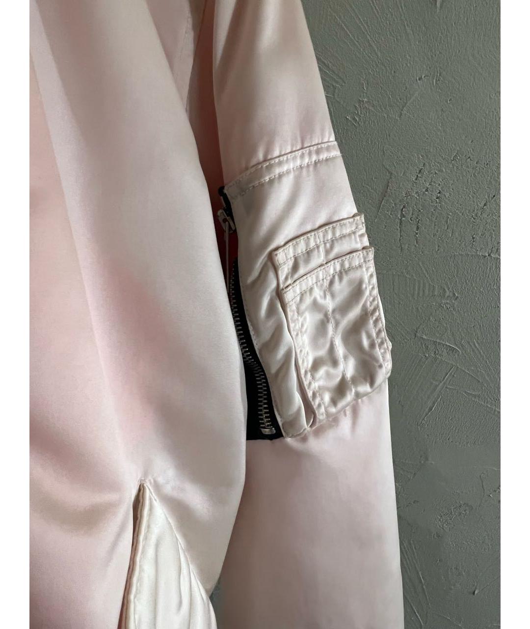 UNRAVEL PROJECT Розовая полиамидовая куртка, фото 3