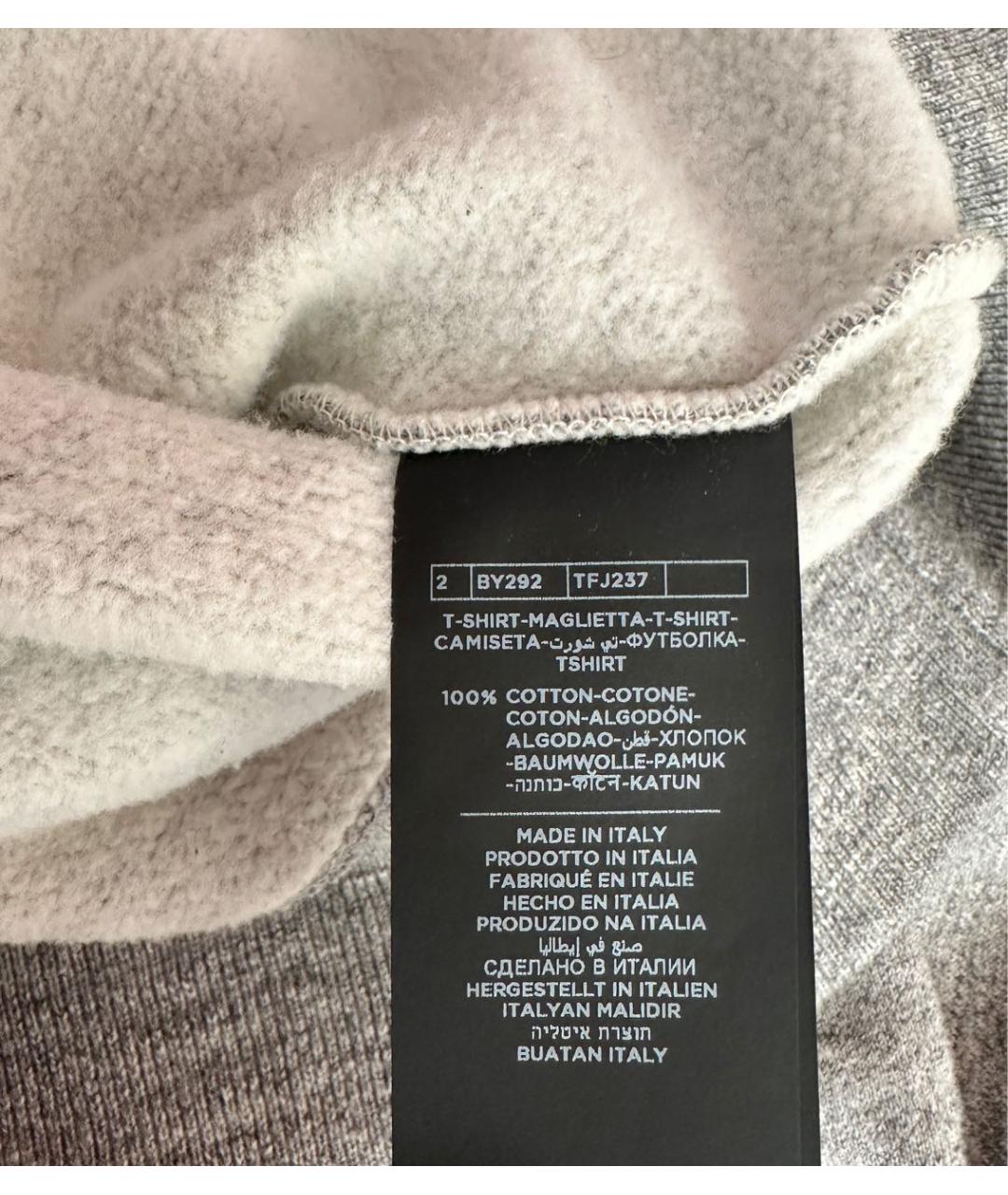 TOM FORD Серый хлопковый спортивный костюм, фото 6