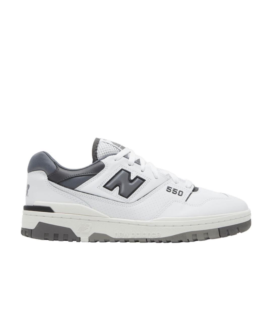 NEW BALANCE Серые кожаные кеды, фото 9