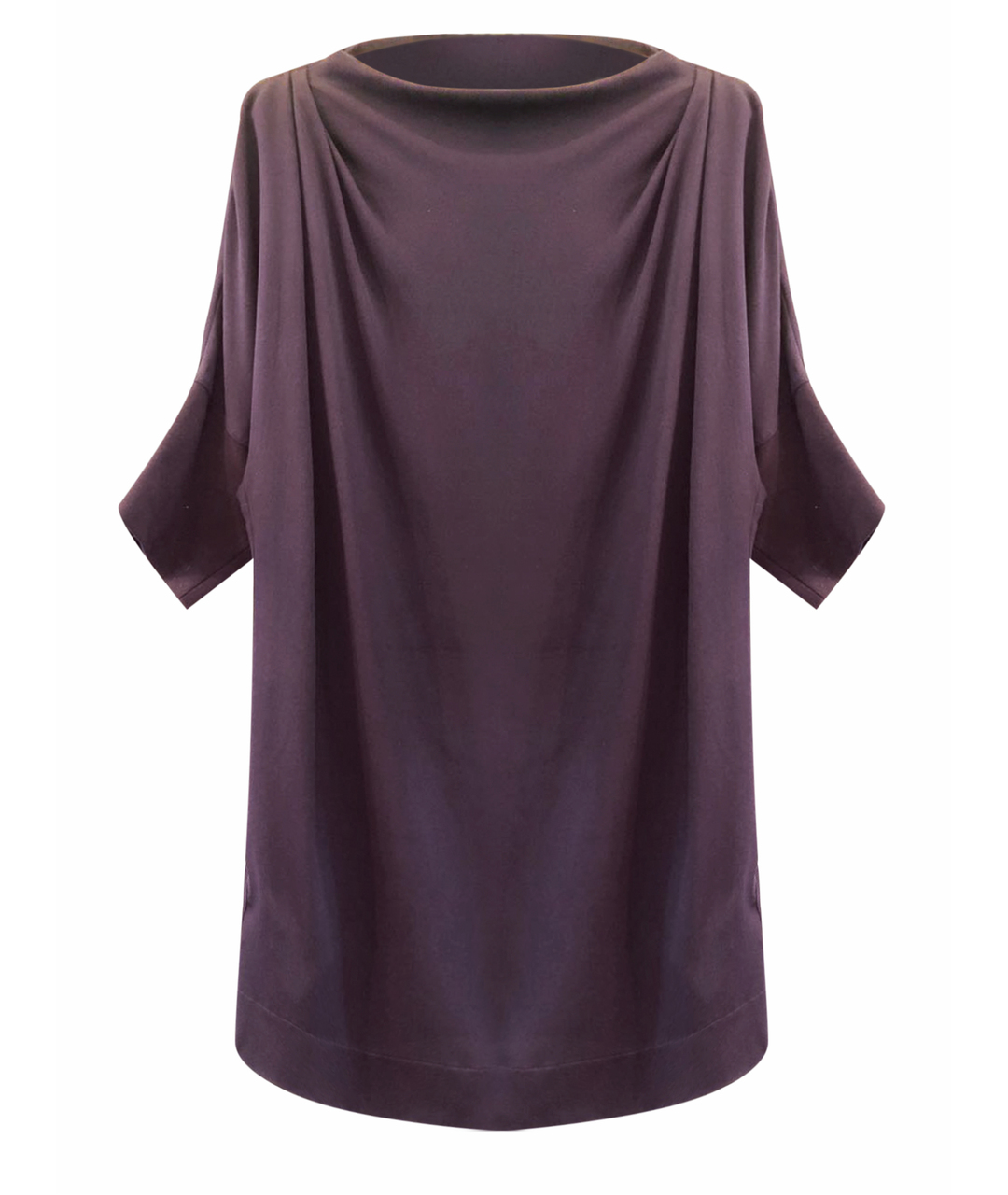 ESCADA Фиолетовая шелковая рубашка, фото 1