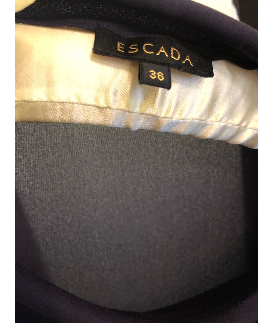 ESCADA Фиолетовая шелковая рубашка, фото 4