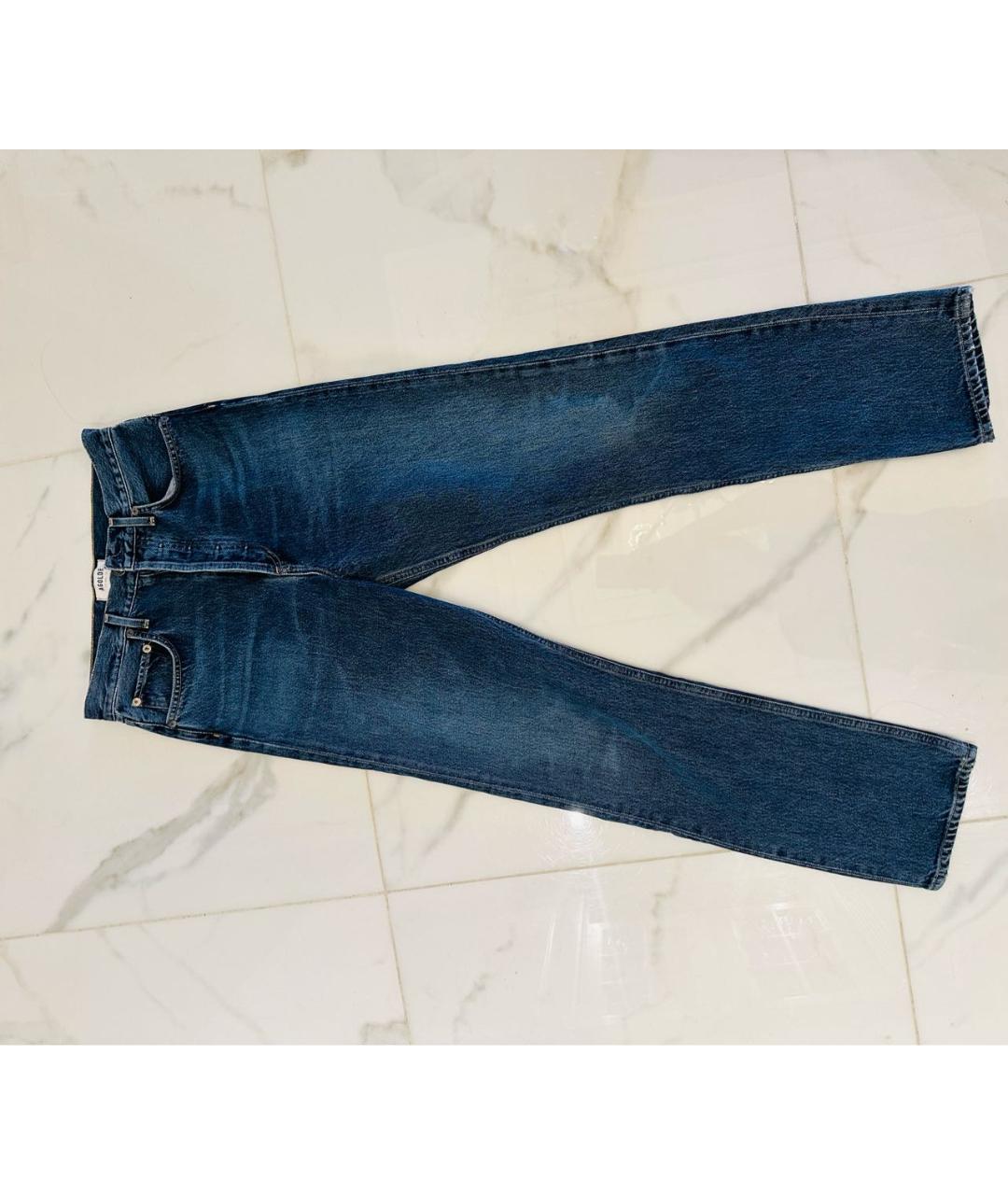 AGOLDE Синие прямые джинсы, фото 4