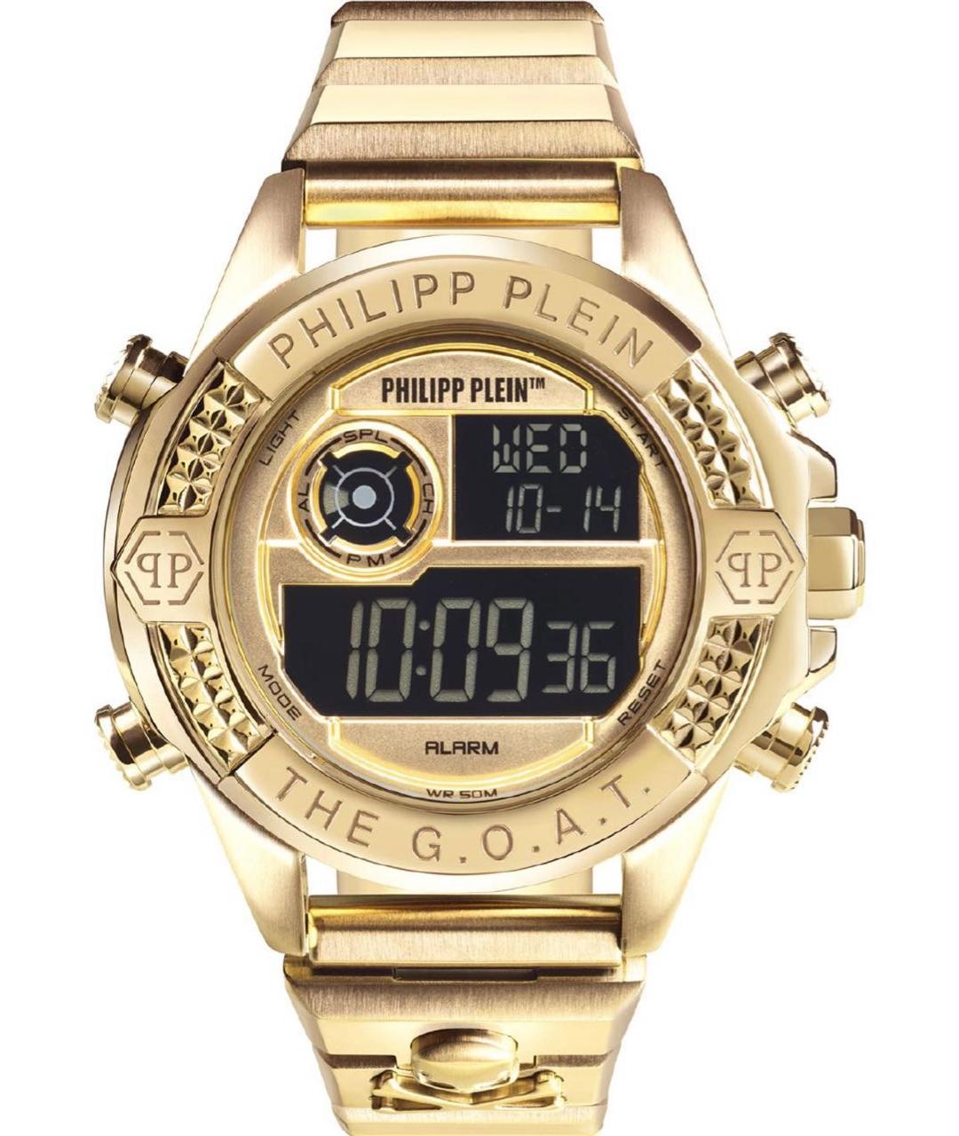 PHILIPP PLEIN Золотые стальные часы, фото 5