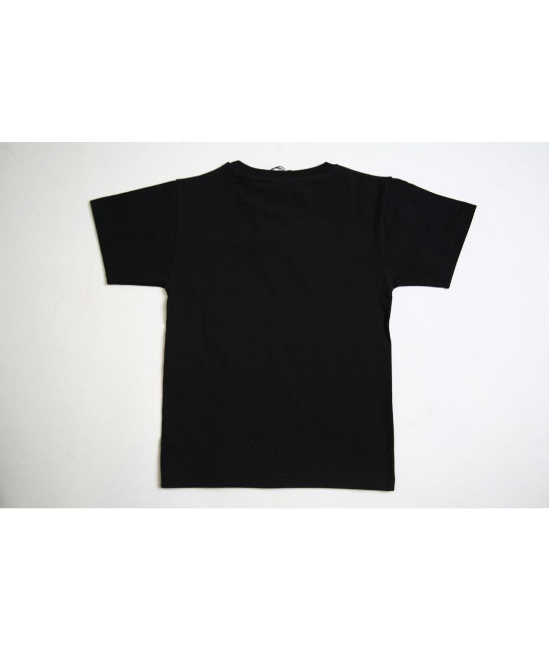 BALENCIAGA Черный хлопковый детская футболка / топ, фото 2