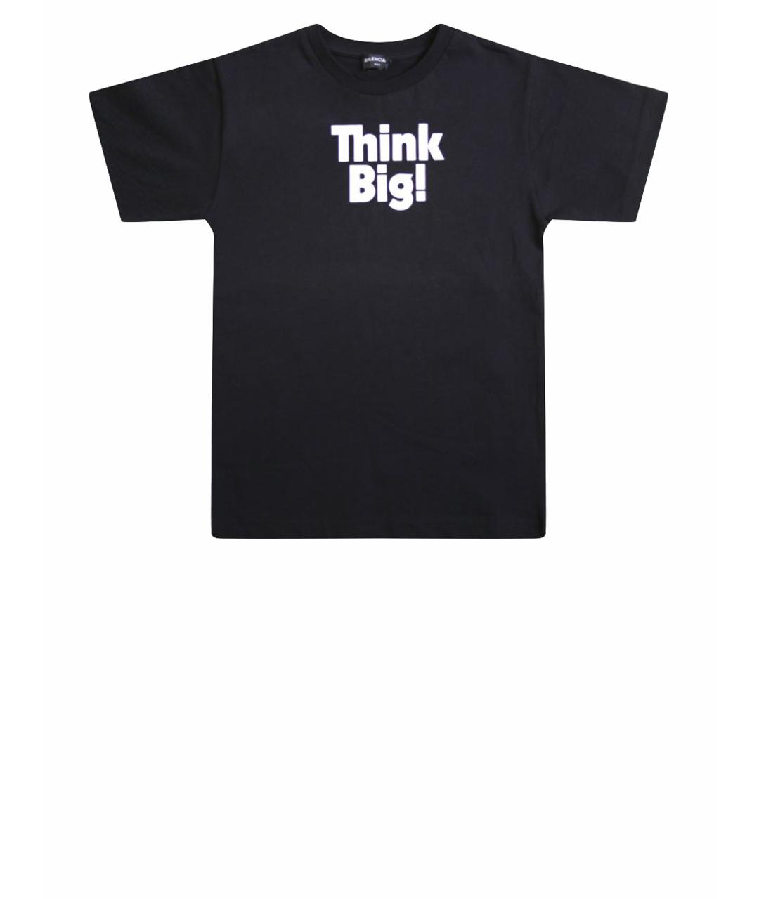 BALENCIAGA Черный хлопковый детская футболка / топ, фото 1