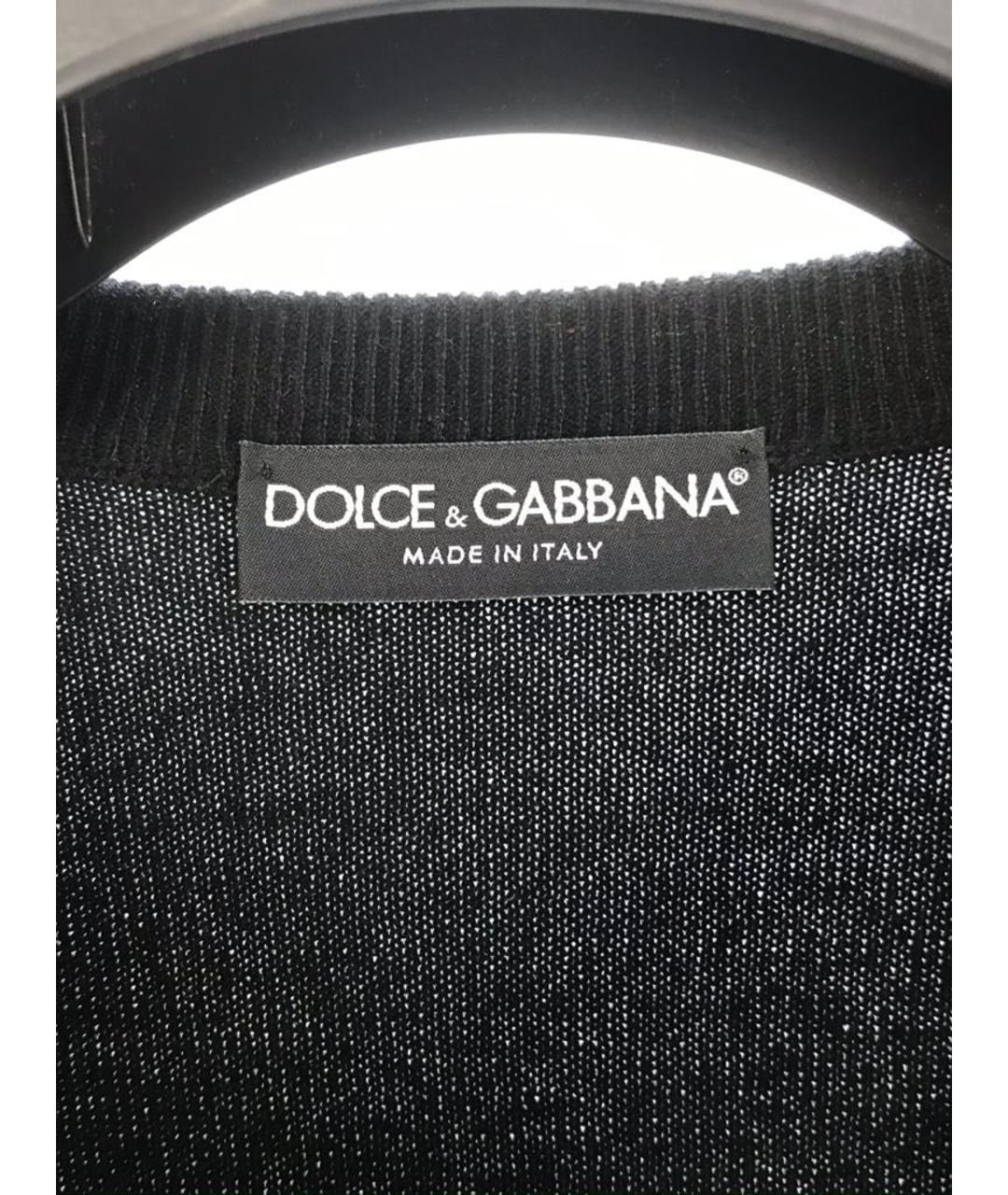 DOLCE&GABBANA Черный джемпер / свитер, фото 4