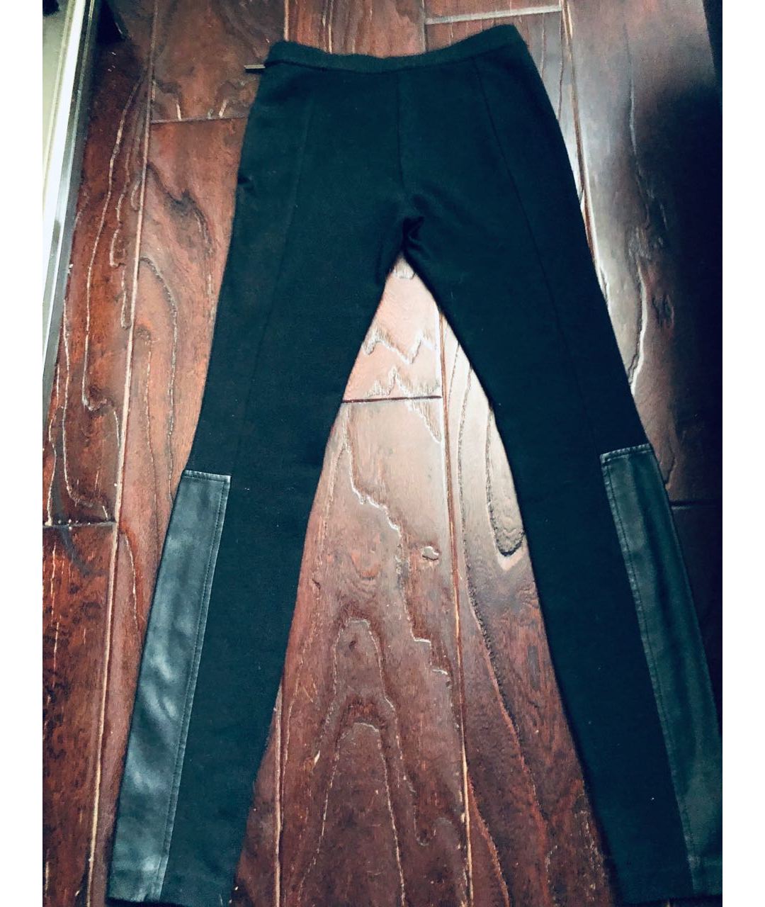 MICHAEL MICHAEL KORS Черные вискозные брюки узкие, фото 2