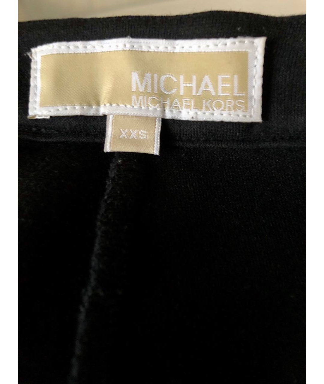 MICHAEL MICHAEL KORS Черные вискозные брюки узкие, фото 3