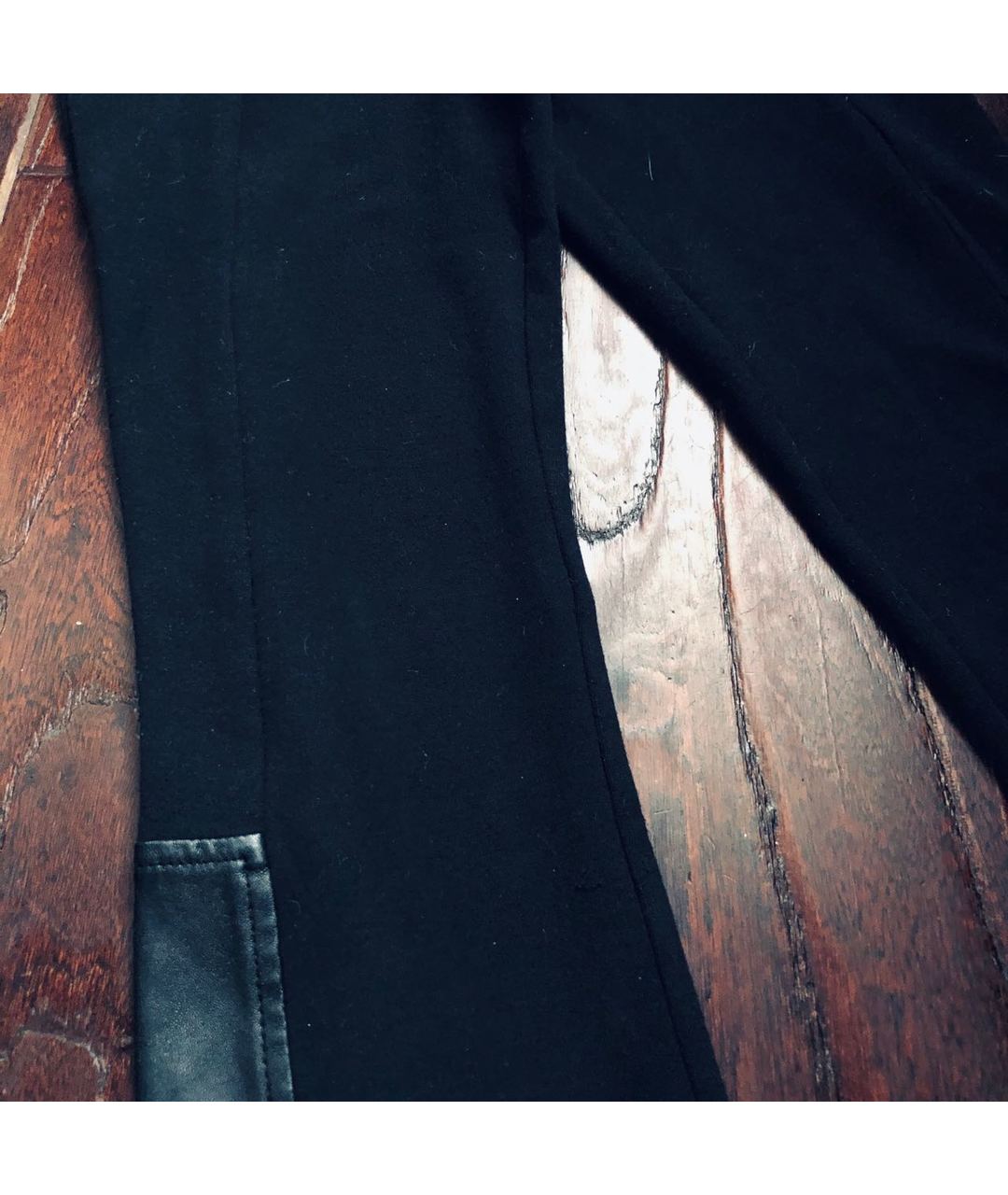 MICHAEL MICHAEL KORS Черные вискозные брюки узкие, фото 5