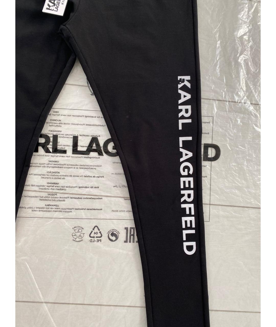 KARL LAGERFELD Черные брюки и шорты, фото 3