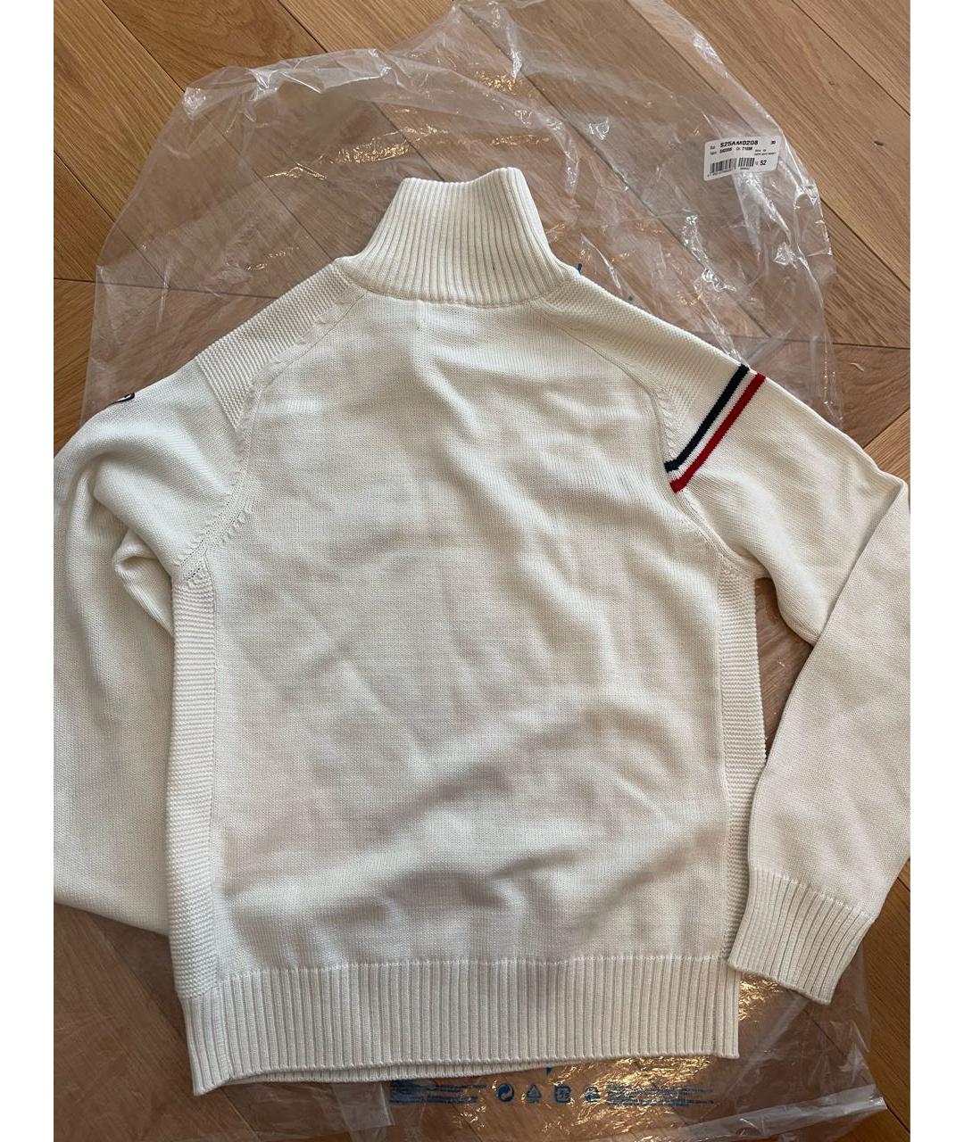 ROSSIGNOL Белый шерстяной джемпер / свитер, фото 2