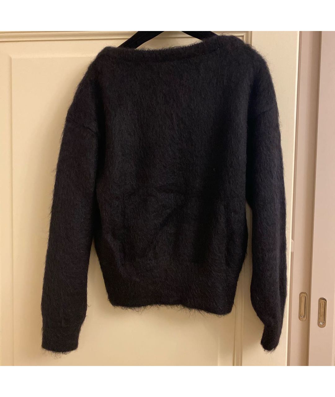 SAINT LAURENT Черный шерстяной джемпер / свитер, фото 2