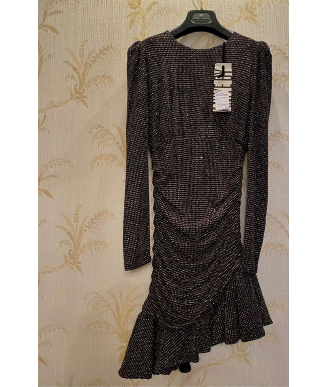 ANIYE BY Серебряное полиамидовое вечернее платье, фото 6