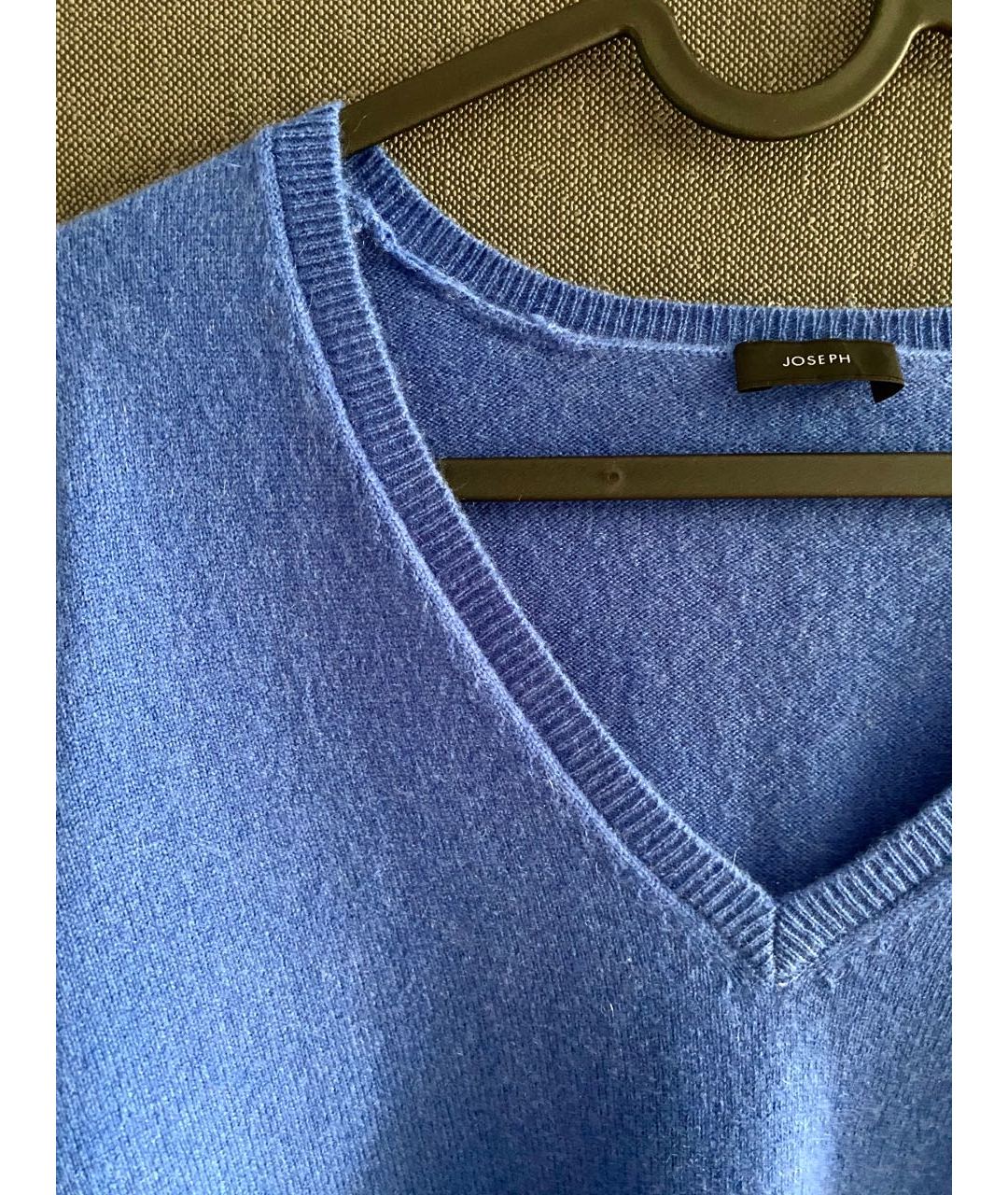 JOSEPH Синий кашемировый джемпер / свитер, фото 4
