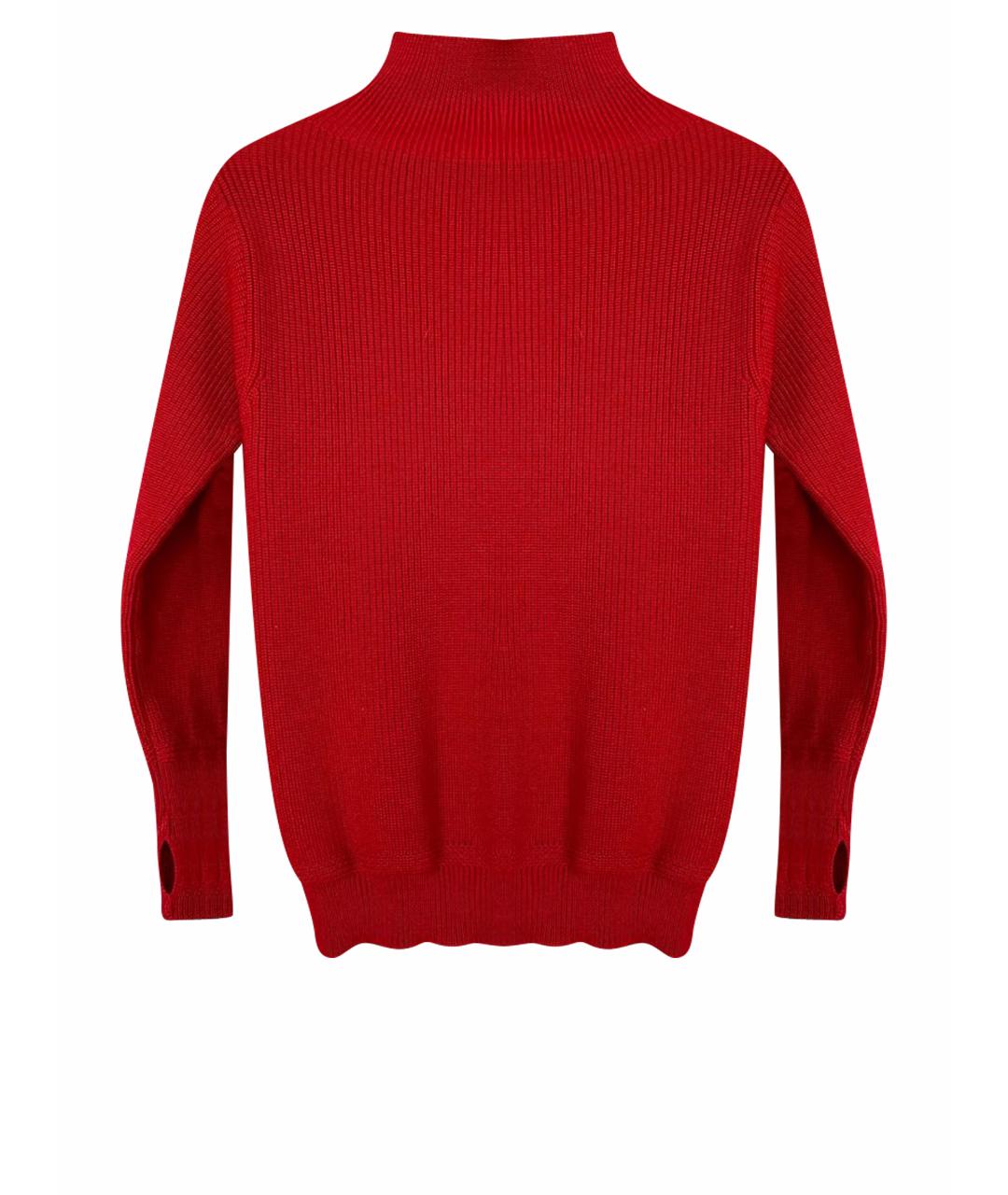 ANDERSEN-ANDERSEN Красный шерстяной джемпер / свитер, фото 1
