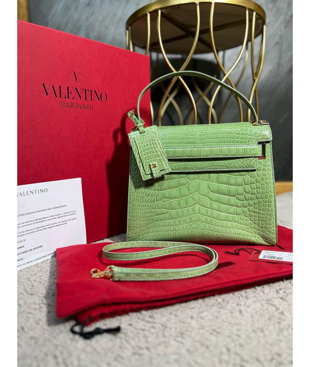 VALENTINO Сумка тоут из экзотической кожи, фото 2