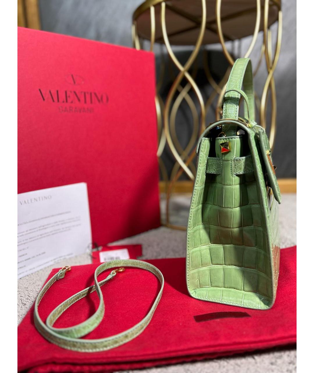 VALENTINO Сумка тоут из экзотической кожи, фото 6