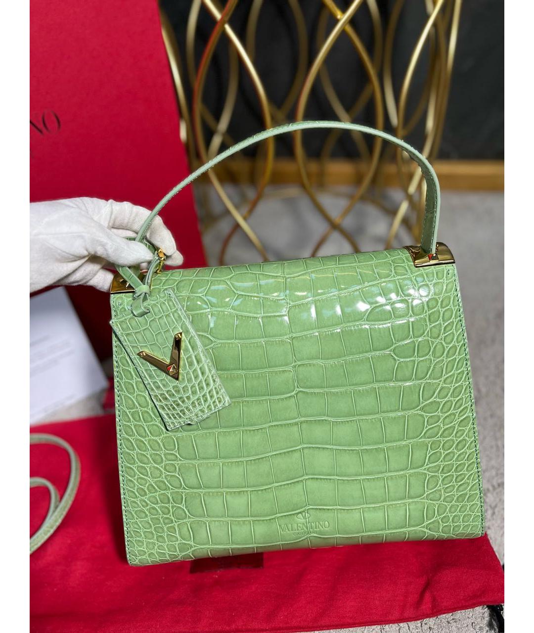 VALENTINO Сумка тоут из экзотической кожи, фото 9