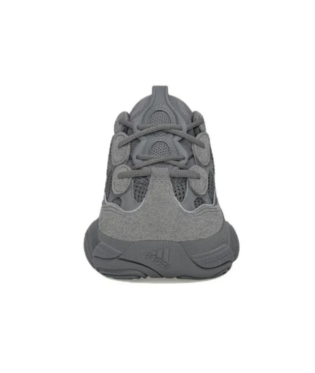 ADIDAS Серые замшевые низкие кроссовки / кеды, фото 2
