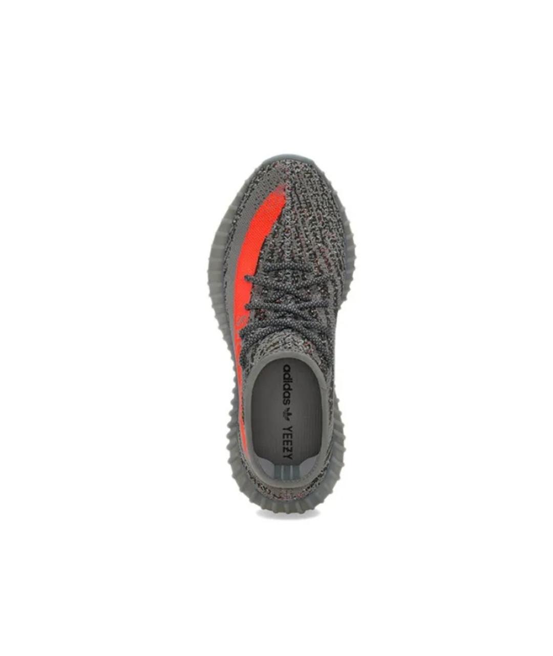 ADIDAS Серые текстильные кроссовки, фото 3