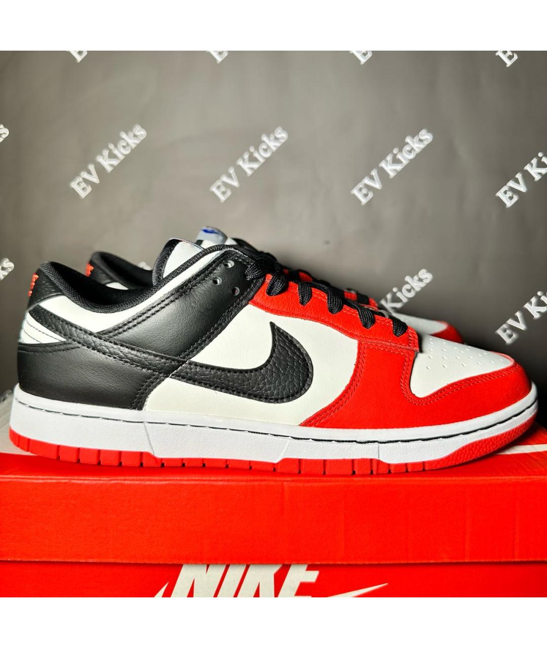 NIKE Мульти кожаные низкие кроссовки / кеды, фото 7