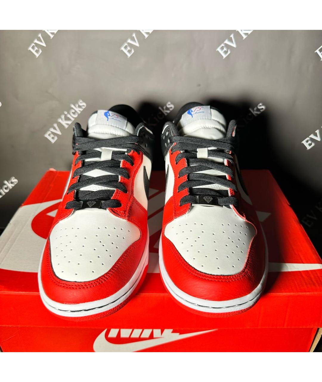 NIKE Мульти кожаные низкие кроссовки / кеды, фото 6