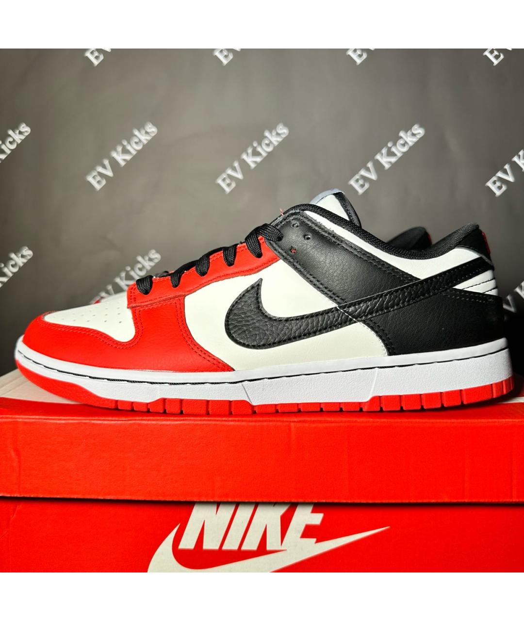 NIKE Мульти кожаные низкие кроссовки / кеды, фото 4