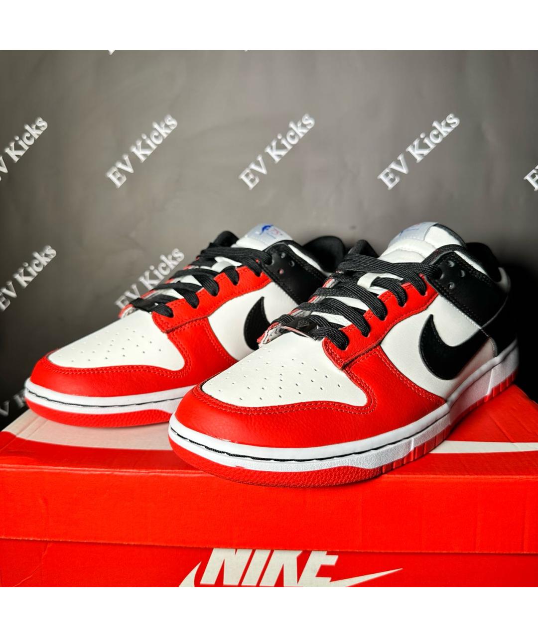 NIKE Мульти кожаные низкие кроссовки / кеды, фото 5