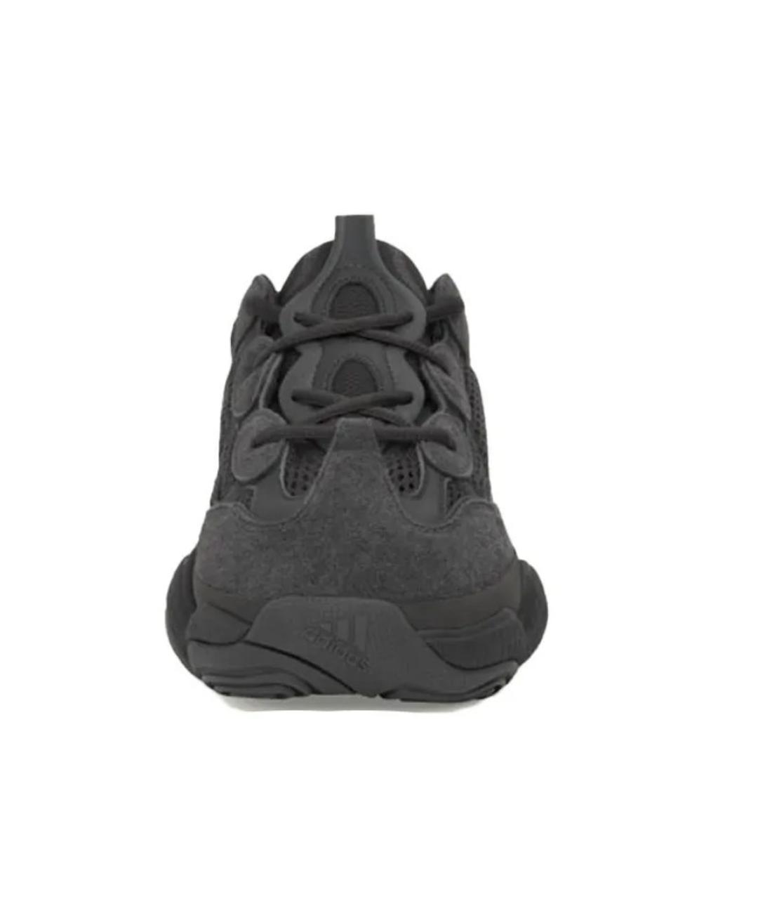 ADIDAS Черные замшевые низкие кроссовки / кеды, фото 2
