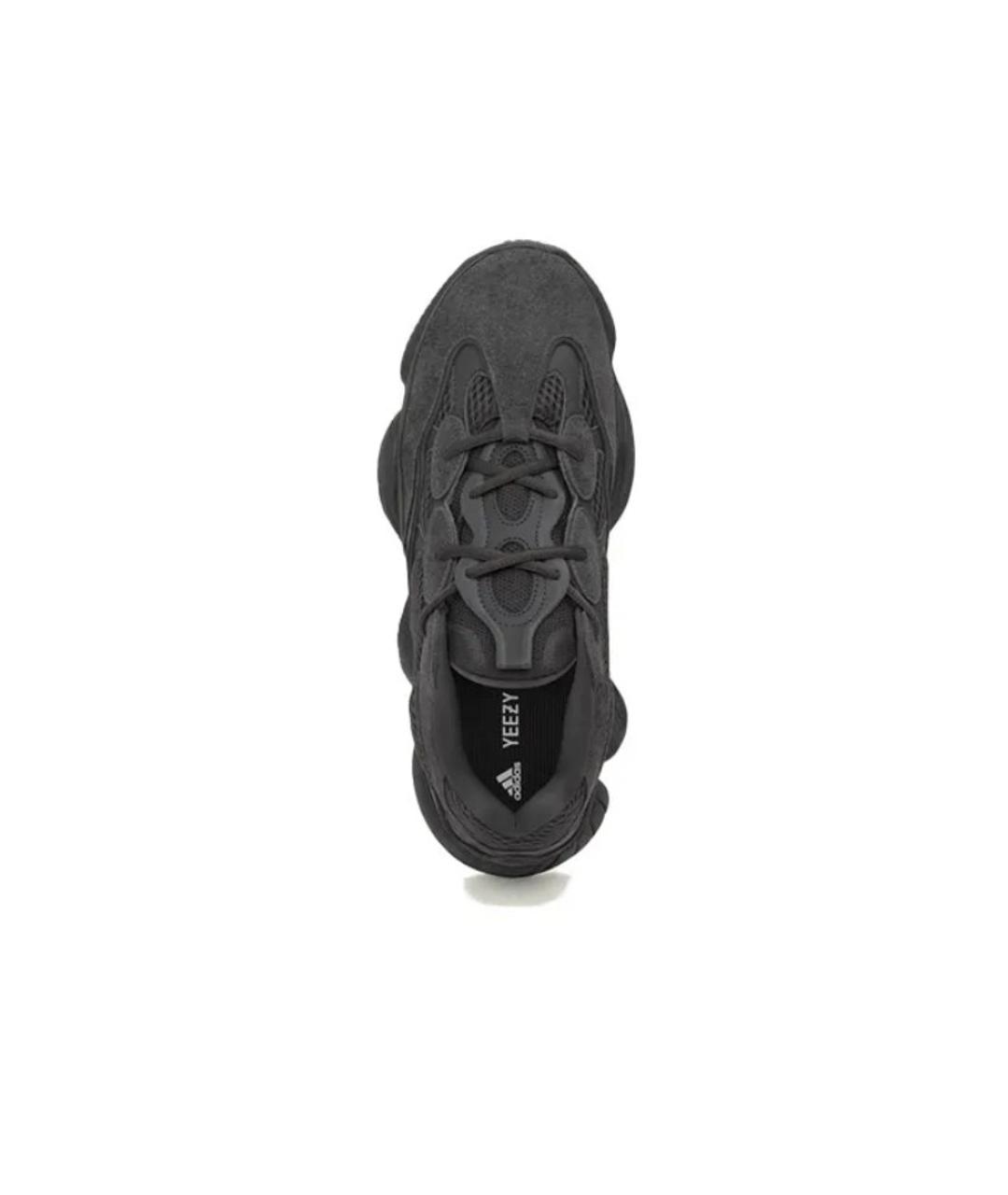 ADIDAS Черные замшевые низкие кроссовки / кеды, фото 3