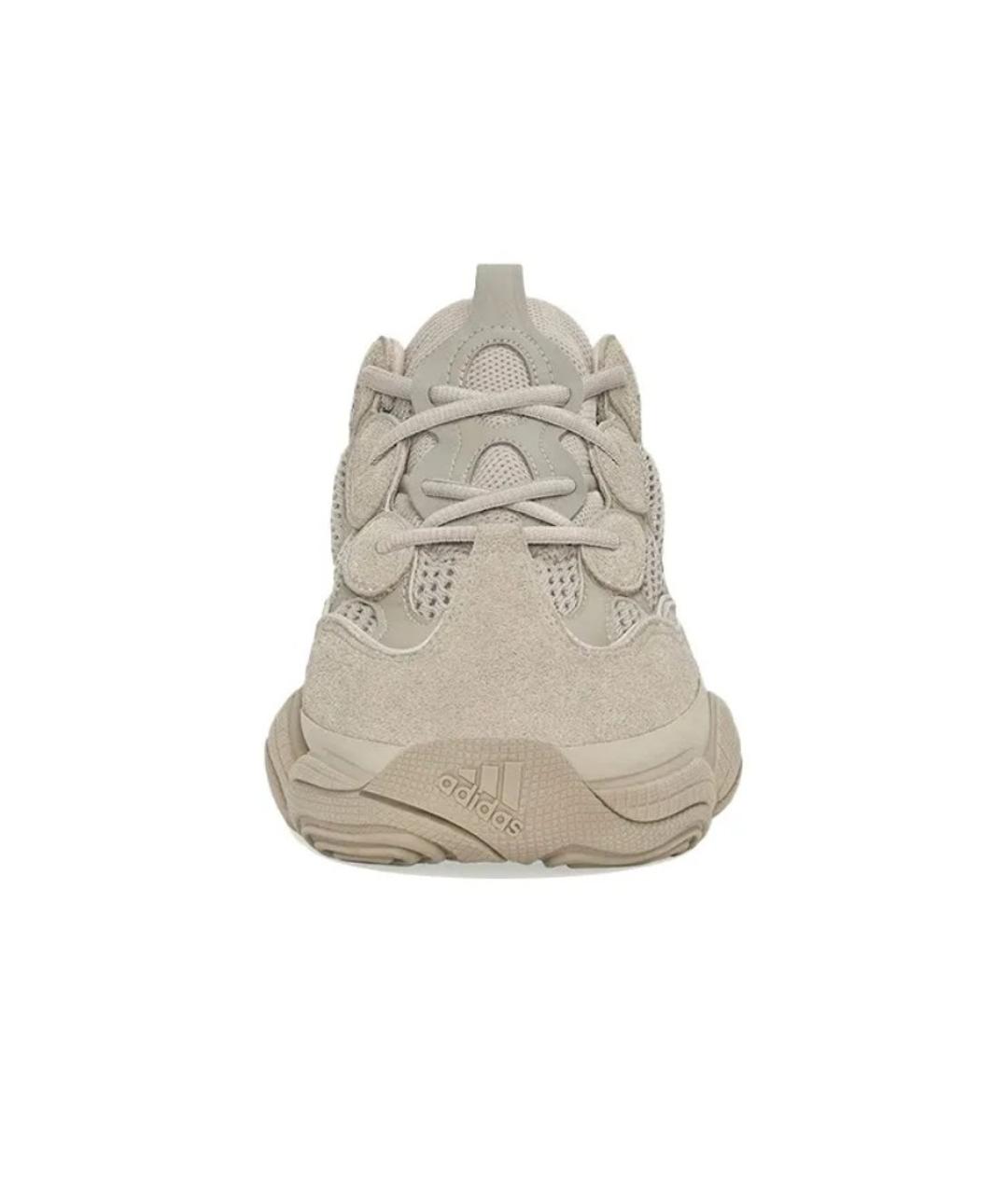 ADIDAS Бежевые замшевые низкие кроссовки / кеды, фото 2