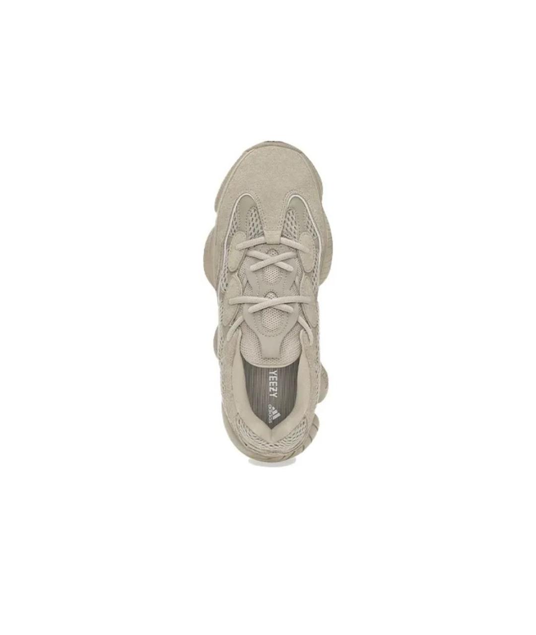 ADIDAS Бежевые замшевые низкие кроссовки / кеды, фото 3
