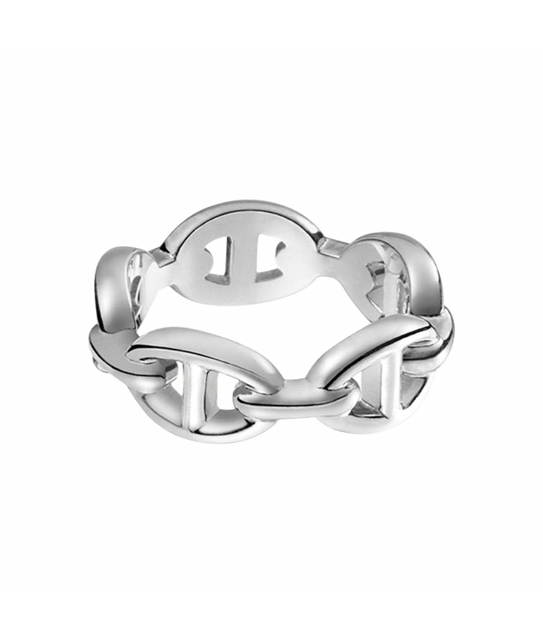 HERMES Серебряное серебряное кольцо, фото 1