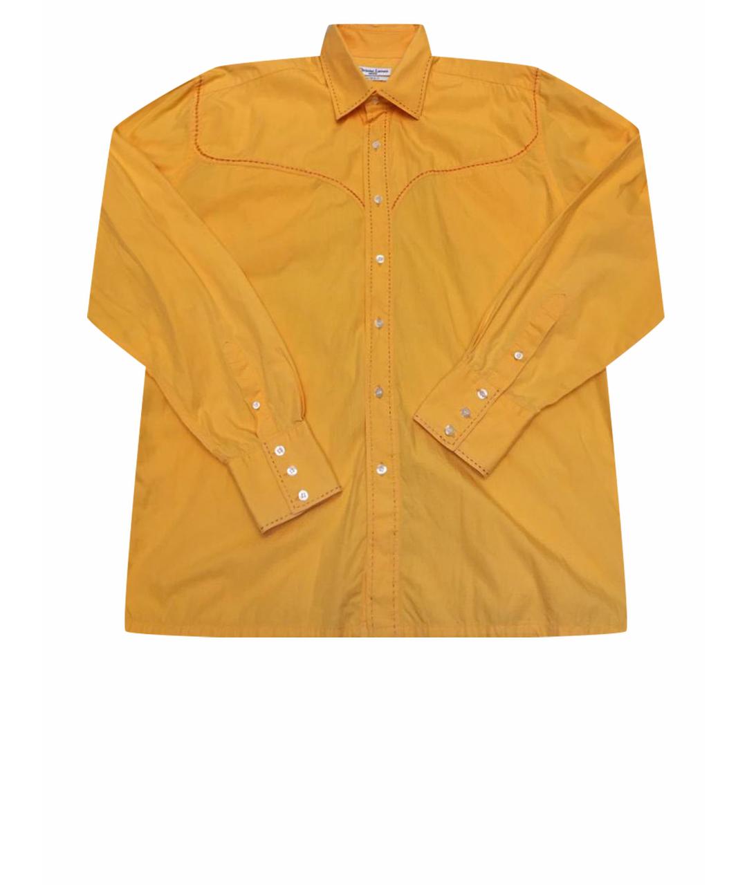 CHRISTIAN LACROIX Оранжевая хлопковая кэжуал рубашка, фото 1