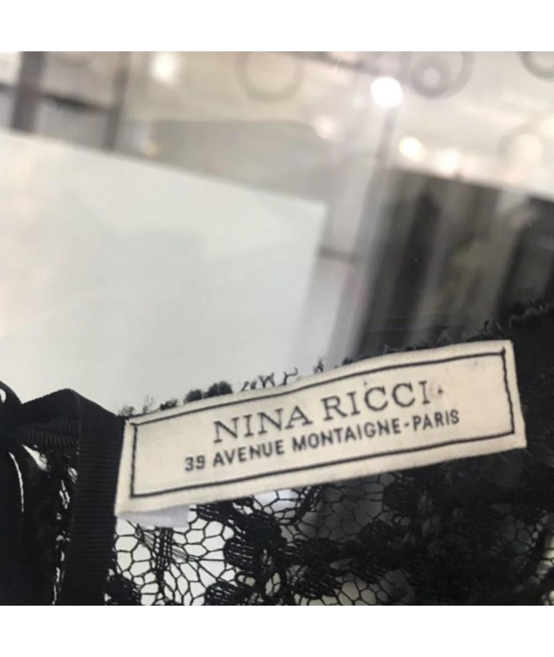 NINA RICCI Черное вечернее платье, фото 3