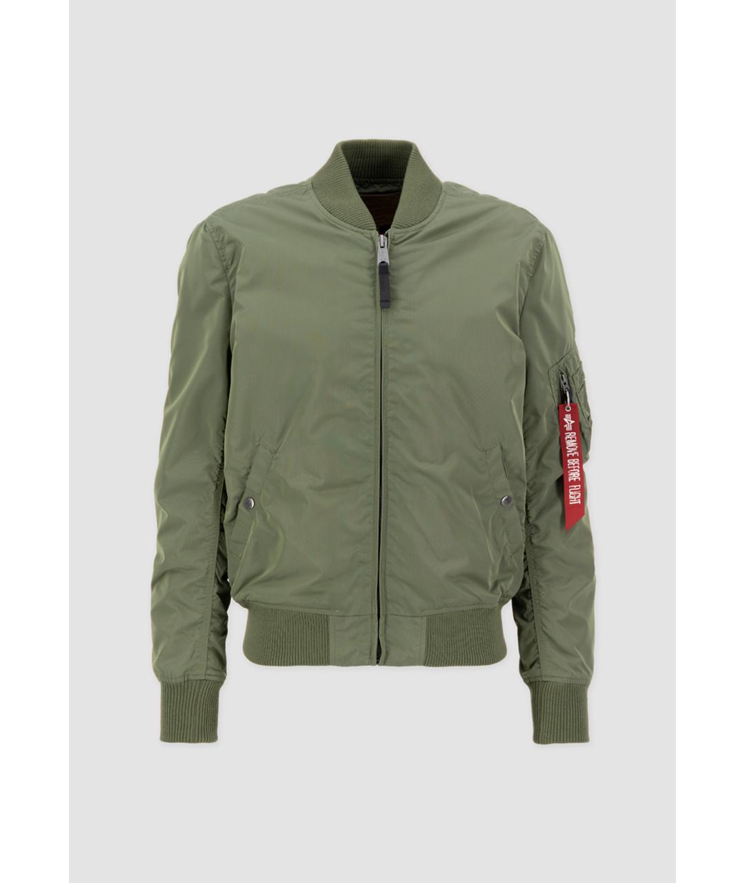 ALPHA INDUSTRIES Зеленая куртка, фото 9