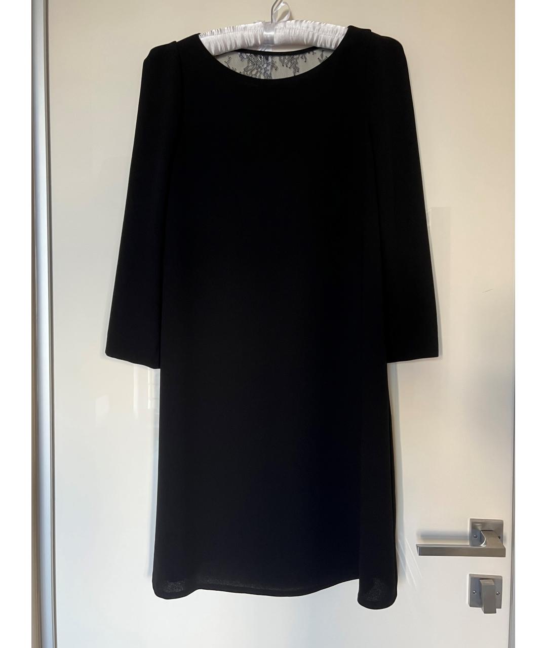 Claudie Pierlot Черное полиэстеровое повседневное платье, фото 2