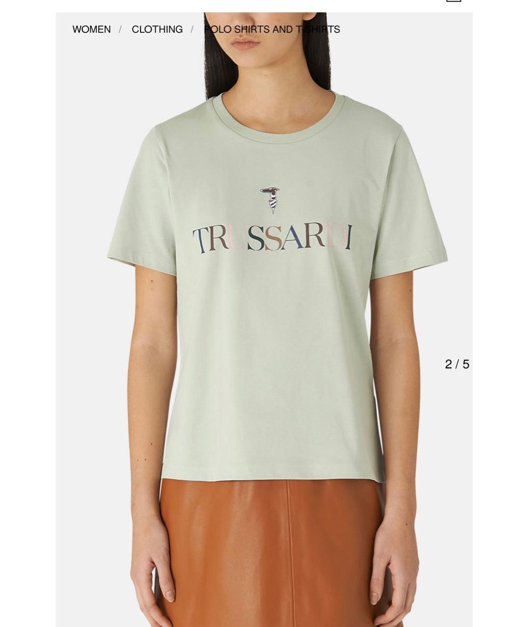 TRUSSARDI Футболка, фото 4