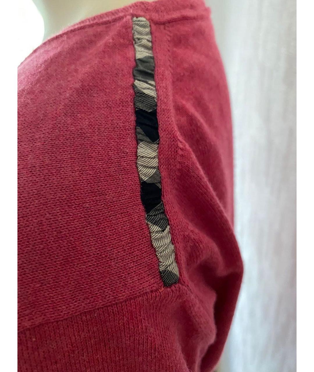 BURBERRY BRIT Розовый хлопковый джемпер / свитер, фото 4