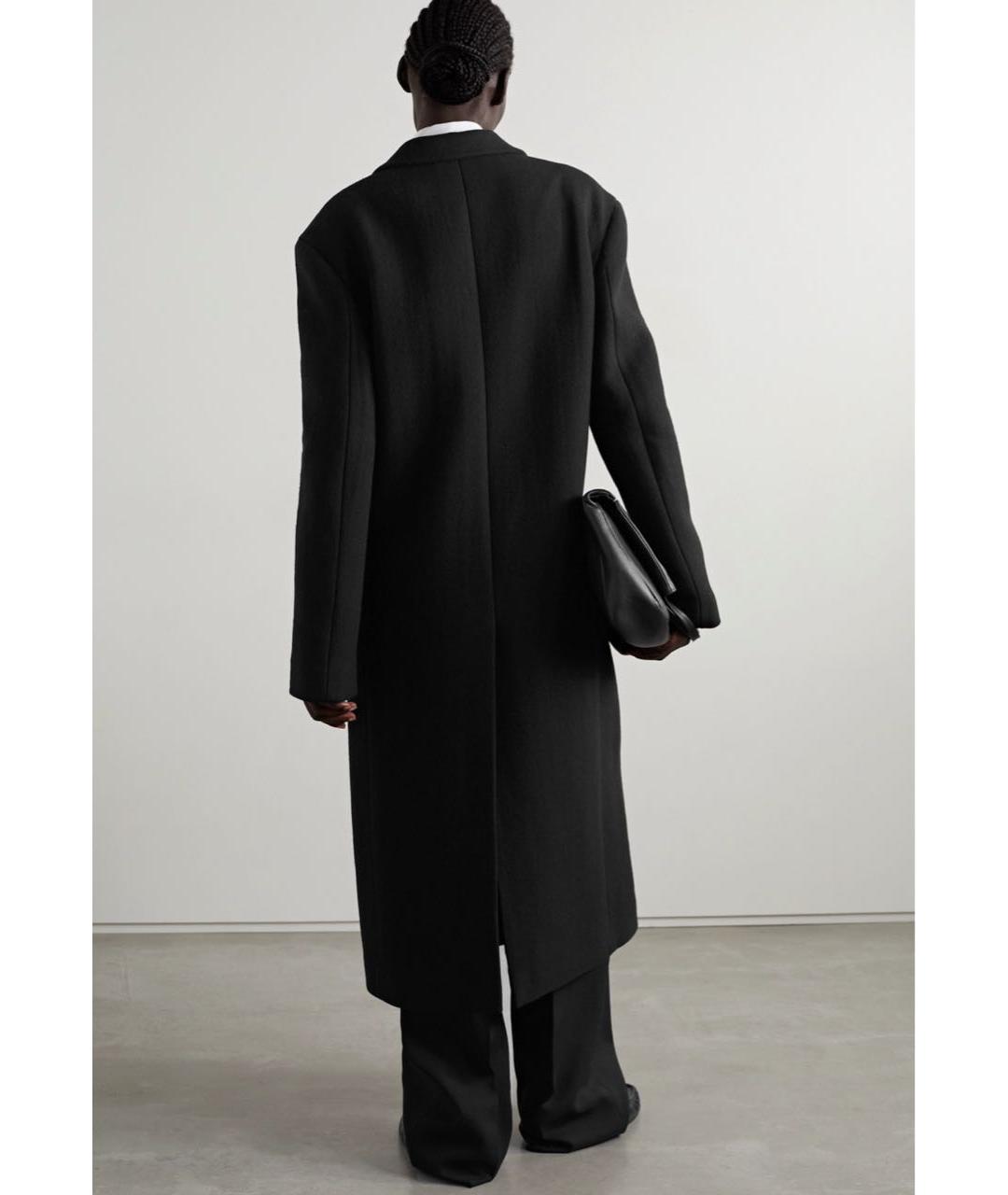 THE ROW Черное кашемировое пальто, фото 2