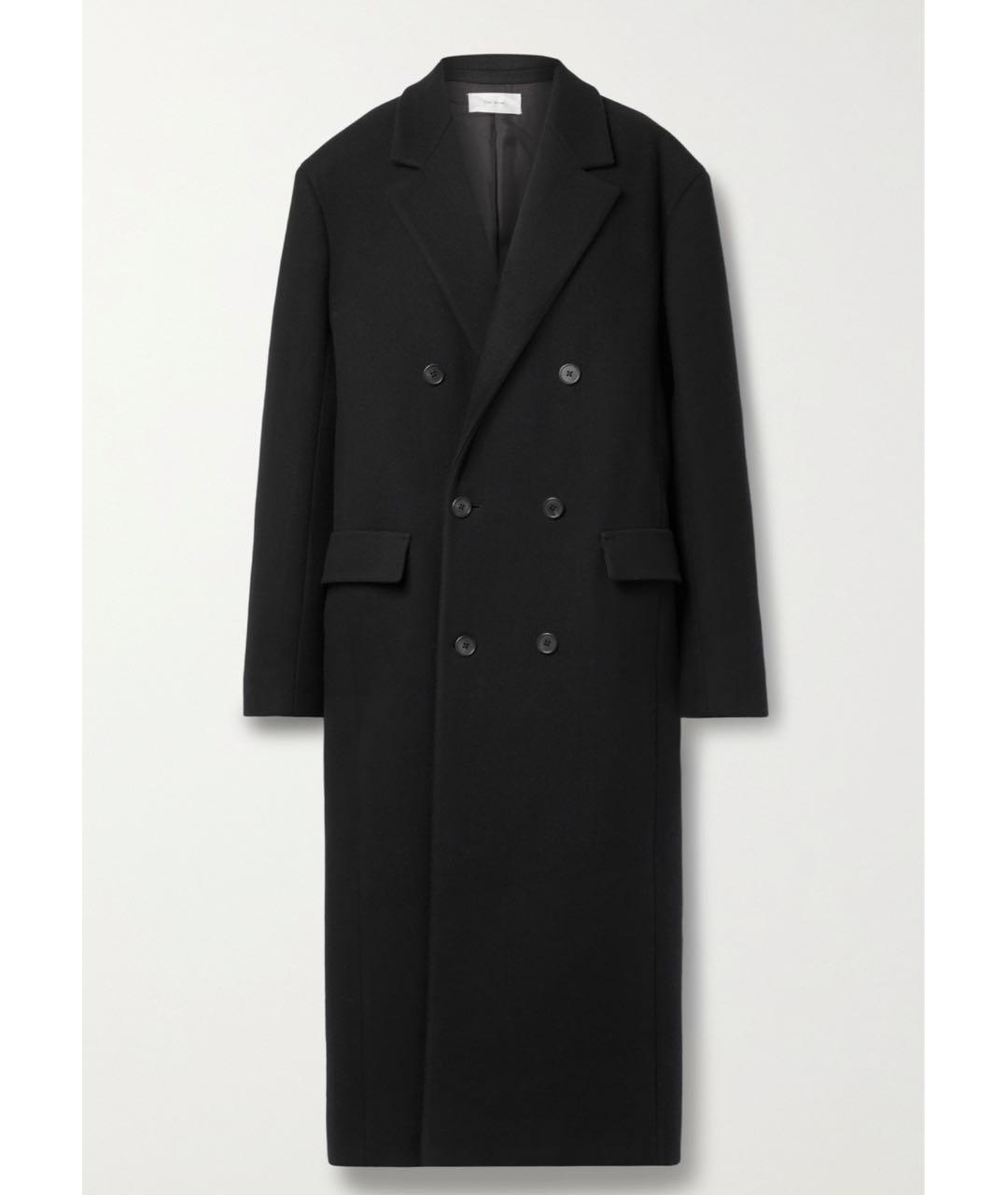 THE ROW Черное кашемировое пальто, фото 4