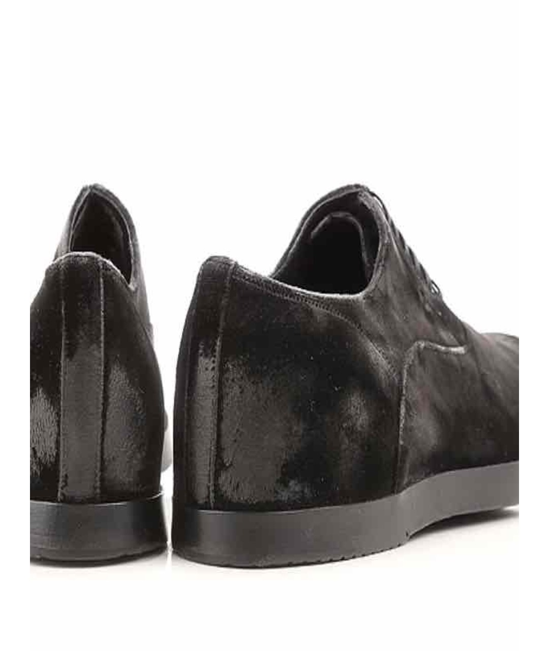 DOLCE&GABBANA Черные бархатные туфли, фото 2