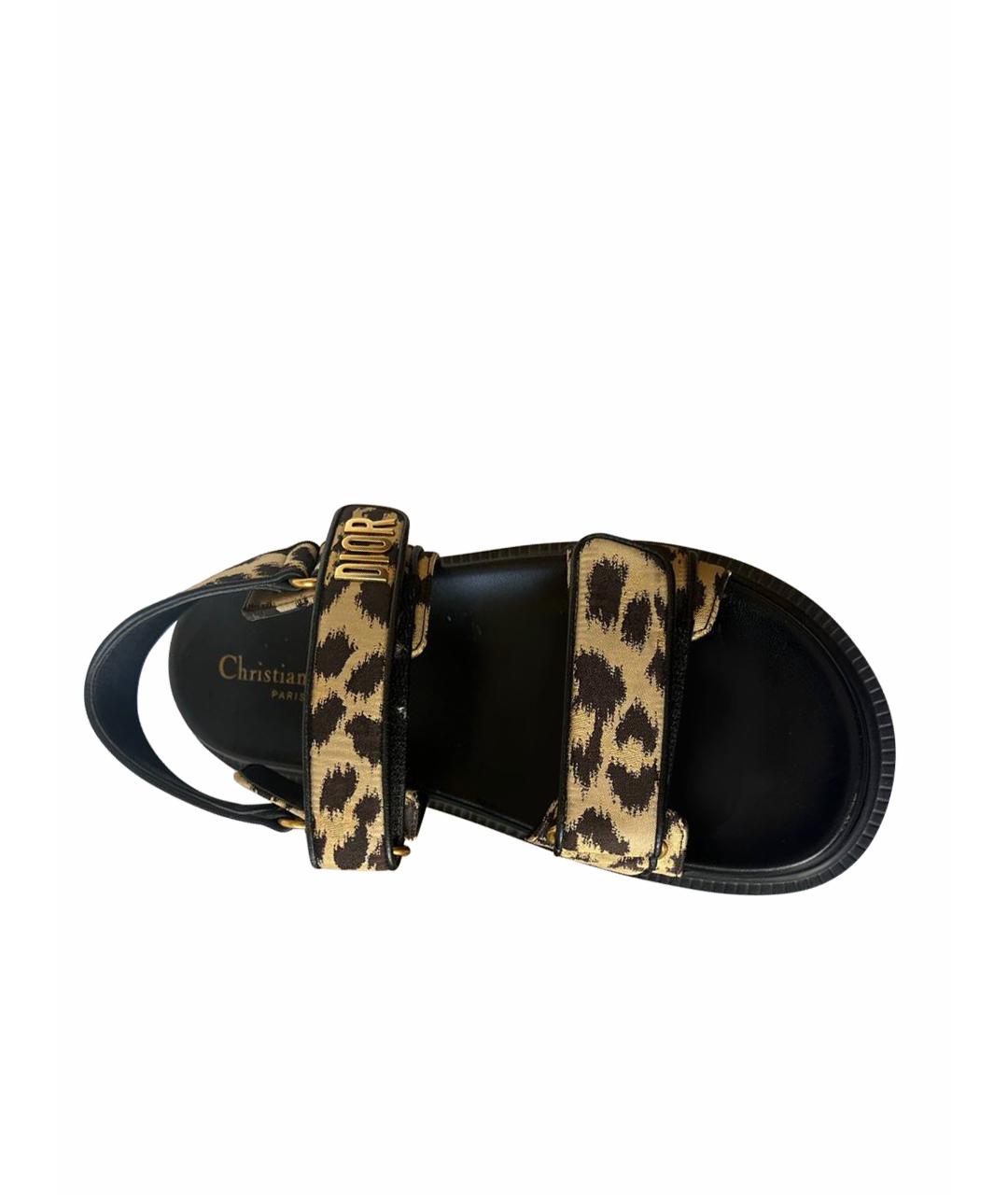 CHRISTIAN DIOR Мульти сандалии, фото 1