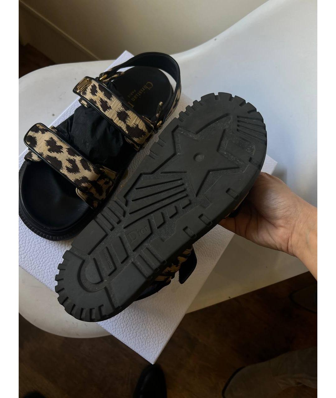 CHRISTIAN DIOR Мульти сандалии, фото 2