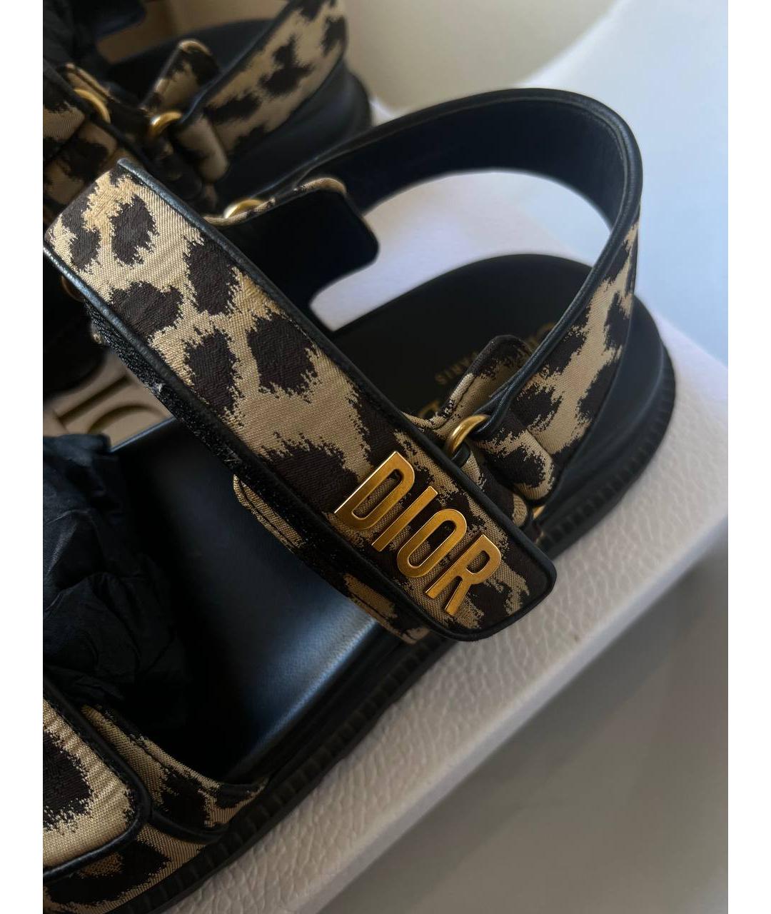 CHRISTIAN DIOR Мульти сандалии, фото 3