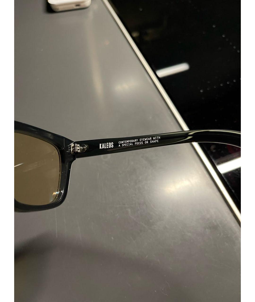 KALEOS Зеленые пластиковые солнцезащитные очки, фото 6